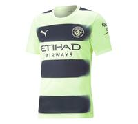 Men's Football Shirt Yellow 2022-2023 Man City Third Jersey Top Jersey T-Shirt