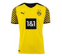 Puma 2021-2022 Borussia Dortmund Authentic Home Shirt Yellow Large Adults