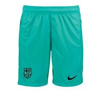 Nike F.C. Barcelona 2023 24 Stadium Third Dri FIT Football Shorts Mens L Light Aqua/Blck