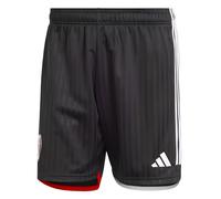 Men's Football Shorts Black 2023-2024 Fulham Home Soccer Bottoms Sportswear