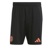 Men's Football Shorts Black 2024-2025 Bayern Munich Away Bottoms Sportswear