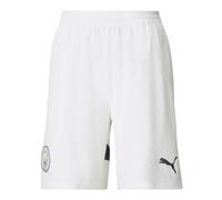 Men's Football Shorts White 2024-2025 Man City Home Training Bottoms Sportswear