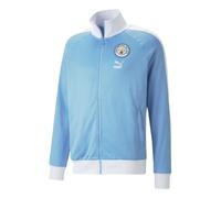 Puma Manchester City T7 Jacket Mens S Blue/White