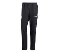 Men's Football Track Pants Black 1996 Germany Euro 96 Woven Retro Soccer Bottoms