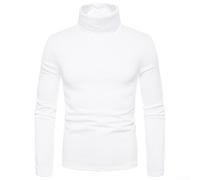 Men's for Slim Fit Turtleneck Pullover Long Sleeve Basic Top