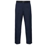 Mens Formal Ever Press Trousers Smart Pants Variety of Colours Casual Bottoms Work Comfort Black Navy Grey