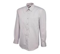 Men's Formal Office Button Down Collar UNEEK Pinpoint Oxford Full Sleeve Shirt