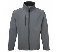 Mens Fortress Soft Shell Fleece Lined Waterproof Windproof Outdoor Work Jacket
