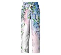 Mens Four Seasons Chouxiangma Digital 3D Printed Drawstring Belt Casual Pants Pants Daily Wearing