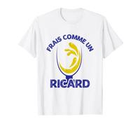 Mens Frais Comme un Ricard - Ricard Pastis Aperitif T-Shirt