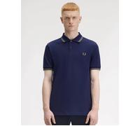Men's Fred Perry Mens Twin Tipped Signature Polo Shirt Pre A/W 25 - Navy