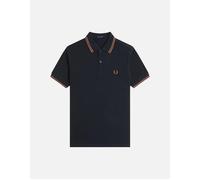 Men's Fred Perry Twin Tipped Fred Perry Polo Shirt - Black