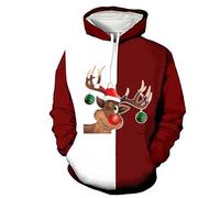 Mens Full Zip Fleece Aztec Mens Pullover White Mens t Shirt Fall Sweaters for Men Trendy Aviator Jacket Men Oversized Hoodie Blanket for Men UK red and Black Striped Jumper Men Gilet (G, XL)
