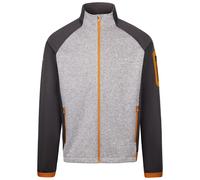 (S, Grey Marl) Trespass Mens Full Zip Fleece AT300 Foxearth