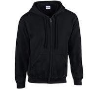 Men's Full Zip Hooded Sweatshirt 18600 - Gildan Heavy Blend Hood With Drawstring