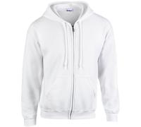 Men's Full Zip Hooded Sweatshirt 18600 - Gildan Heavy Blend Hood With Drawstring