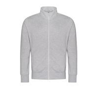 Mens Full Zip Up Sweat Jacket Plain Casual Zipped Sweatshirt Jumper AWDis