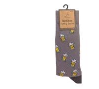 Mens Funky Bamboo Socks - Beer Party