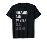 Mens Funny 69th Birthday Decoration Gift Husband Vintage Dad 1954 T-Shirt