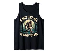 Mens Funny Bigfoot Sasquatch Gift A Guy Like Me is Hard to Find Tank Top