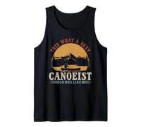 Mens Funny Canoeing - This is What a Sexy Canoeist Looks Like Tank Top