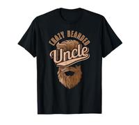 Men's Funny Crazy Uncle design - "Crazy Bearded Uncle" Gift T-Shirt