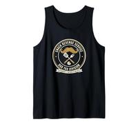 Mens Funny Dad Tax Snack Revenue Service Humor for Fathers Tank Top