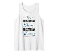 Mens Funny I Am Tristanian Doing Tristan Da Cunha Things Tank Top