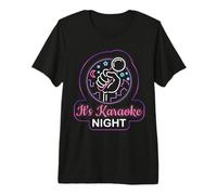 Mens Funny Karaoke Night Singer Premium T-Shirt