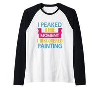 Mens Funny Painter Artist I Don’t Need Luck I Have Painting Raglan Baseball Tee