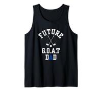 Mens Future G.O.A.T Greatest of All Time Dad - Golf Star Tank Top