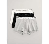 GANT Men's 900013003-93-L Trunk 3-Pack, Grey Melange, L