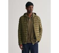 Men's Gant Light Padded Bomber Jacket in Green