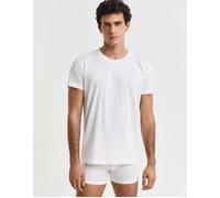 Men's Gant Men's 2 Pack Crew Neck T-Shirt - White