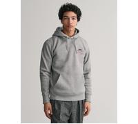 Men's GANT Mens Regular Fit Medium Archive Shield Pullover Hoodie - Grey