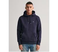 Men's GANT Mens Regular Fit Shield Logo Pullover Hoodie - Navy - Size: 42