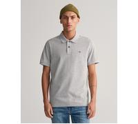 Gant Shield Piqué Polo Shirt - Grey grey 2X Large