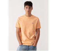 Gant for man. 2003184 T-shirt Regular Fit Shield orange (L), Casual, Cotton, Short sleeve