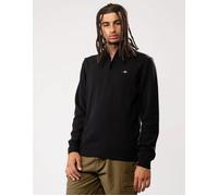 GANT Men's Superfine Lambswool Half Zip Pullover Sweater, Black, M