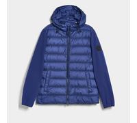 Men's Gant Mixed Soft Shell Jacket in Blue