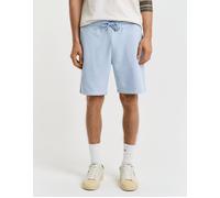 Men's GANT Regular Fit Shield Logo Sweat Shorts - Blue