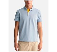 Gant Mens polo shirt - Blue Cotton - Size X-Large
