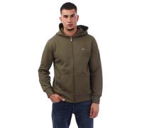 Men's Gant Shield Logo Full Zip Hoodie in Green