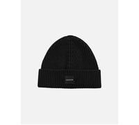 Men's Gant Unisex Cotton Rib Beanie Hat Black