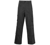 Mens Gents Work Trousers Workwear Combat Pants Classic Bottoms Tough Stitched Work Knee Pad Trouser with Belt Loops & Pockets Pants Plus Big King Sizes 30-56(Cargo, 46/31)