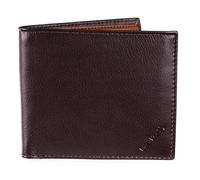 Mens Genuine Brown Leather Wallet - Nappa by Pierre Cardin | RFID Blocking | Soft, Smooth, Durable & Crease Proof Bi-Fold Gents Wallet (Brown/Tan Inner)
