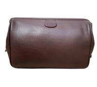 Mala Leather Verve Men’s Leather Toiletry Wash Bag - Brown