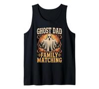 Mens Ghost Dad Family Matching Tank Top