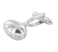 Mens Gift Designer Cufflinks Rugby Ball - Make An Ideal Rugby Players Gift