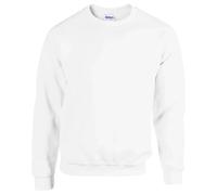 Mens Gildan Work Sweatshirt Heavy Blend Jumper Pullover Sweater Plain Crew Neck